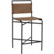 Corrigan 40.5 inch Cognac Leather Counter Stool